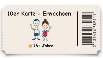 10er Karte Erwachsen