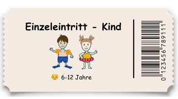 Einzeleintritt Kind