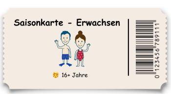 Saisonkarte Erwachsene